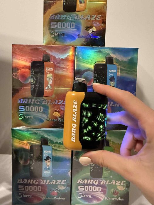 Exclusivitate Vape 50.000 puffs display Reincarcabil arome fructate