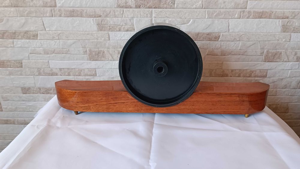 Стар руски настолен часовник - Янтар / Jantar - Made in USSR - 1970г.