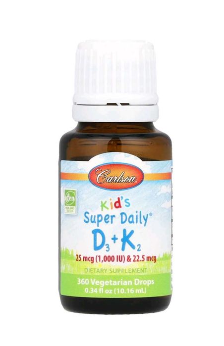 Carlson  d3k2 kids. D3 k2 для детей