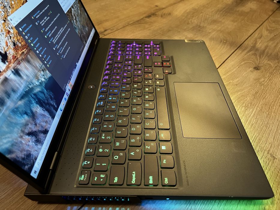 Laptop Gaming Lenovo Legion 7 16ACHg6 AMD Ryzen 7 5800H RTX 3060 16GB DDR4 512GB SSD 2k 165Hz Black