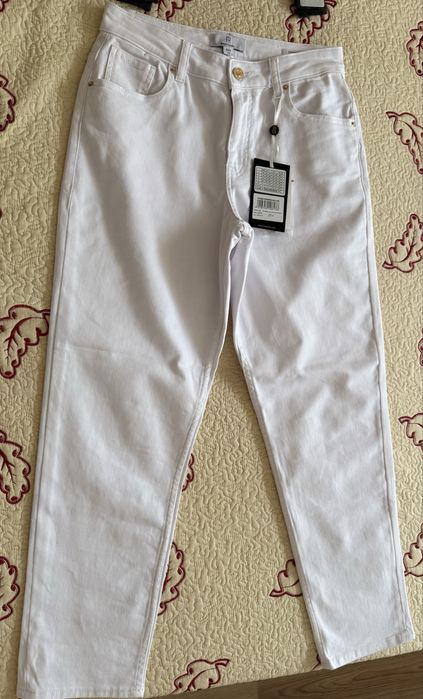 Дамски бели дънки Fracomina