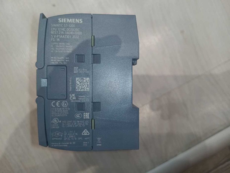 Програмируем логически контролер (PLC) Siemens Simatic S7-1200