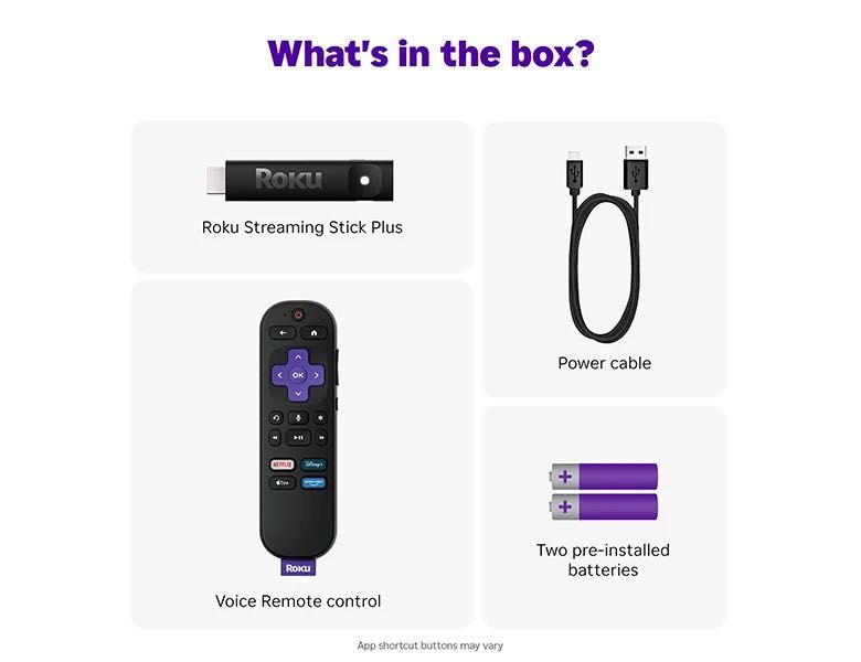 Dispozitiv de streaming HD pt tv,Roku Streaming Stick Plus,sigilat