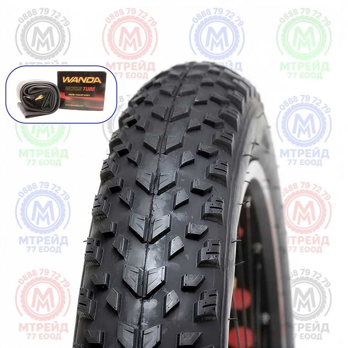 Външни и вътрешни гуми WANDA за ФАТБАЙК велосипед - 20x4.0 / 26x4.0