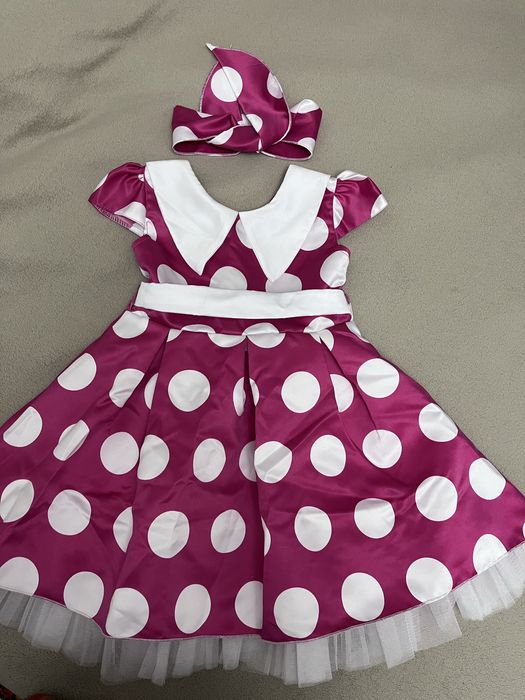 Платье в горошек