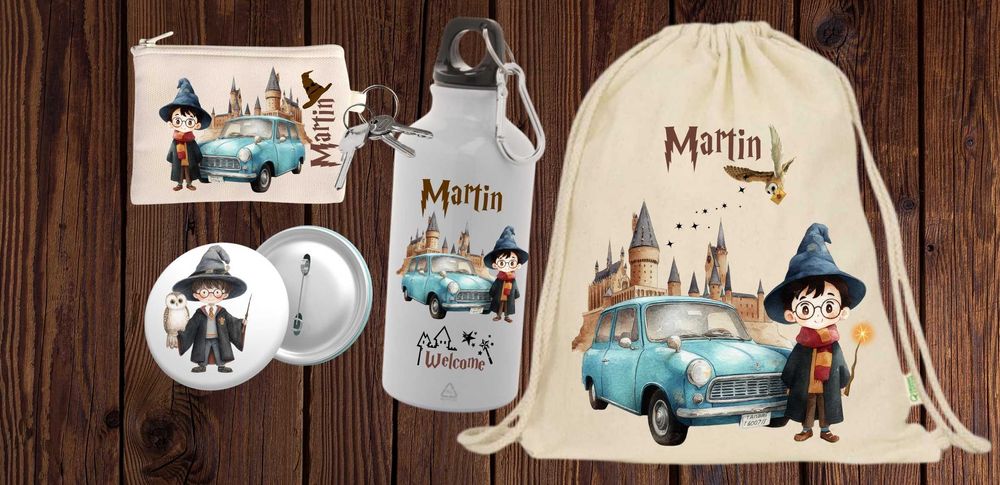 Персонализиран детски комплект Хари Потър