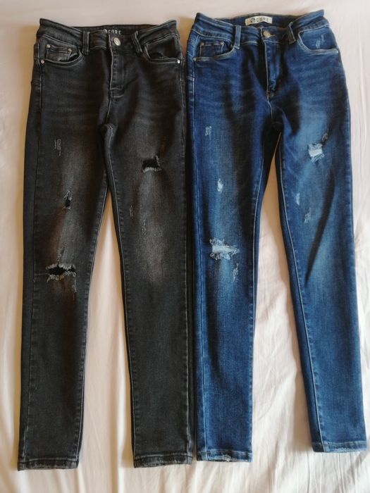 Дънки размер S много запазени