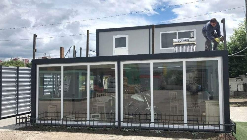 Containere modulare  spalatorie auto self