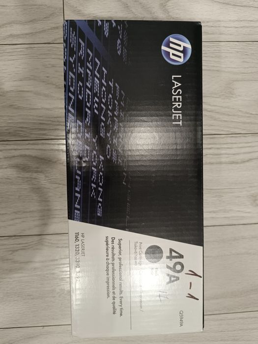 Hawlett packard тонер касета 49А