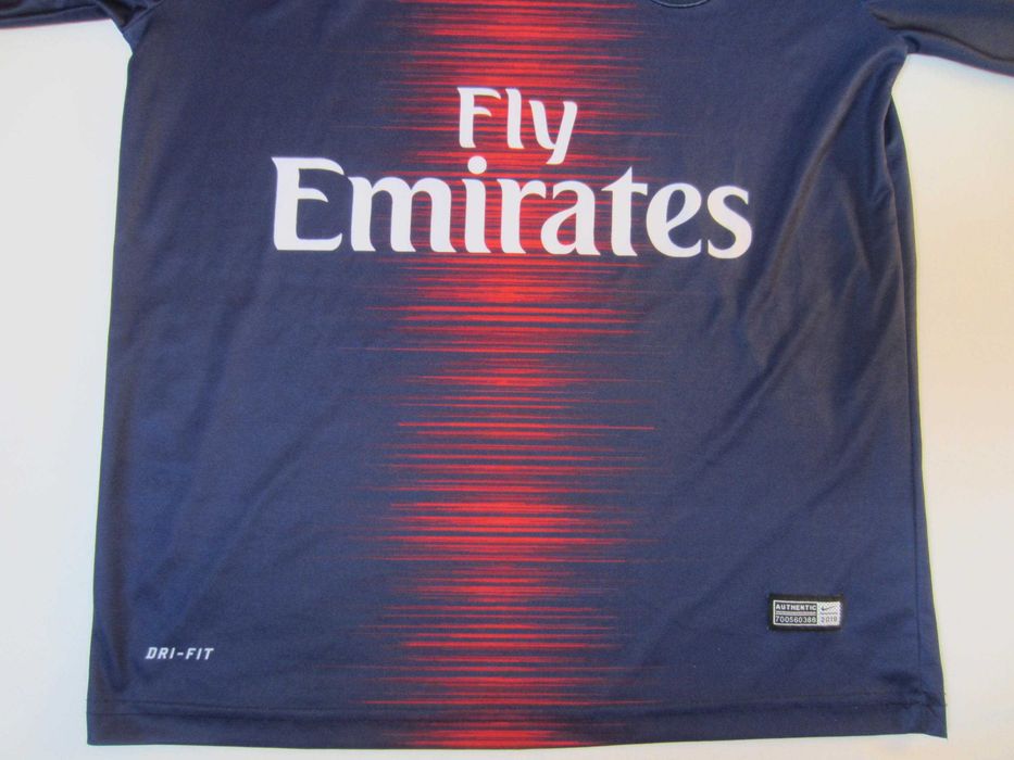 Tricou fotbal copil, Neymar Jr., PSGermain,  masura S Nike, ca nou fabricat in Thailanda