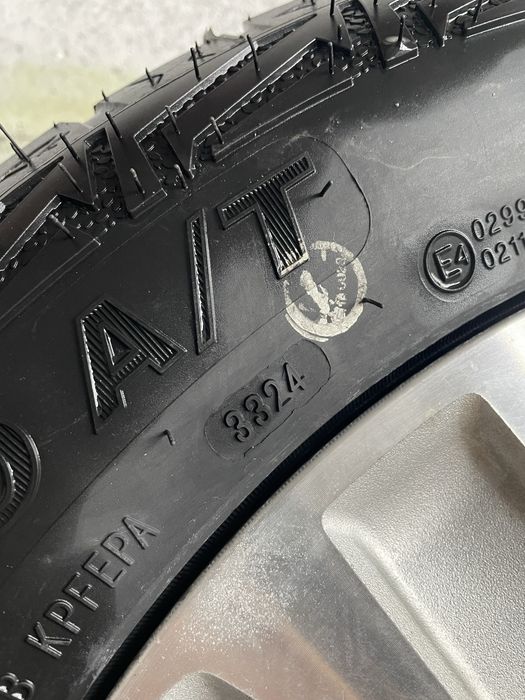 Джанти с гуми  за джип