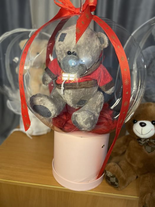 Мишка в шарике подарки