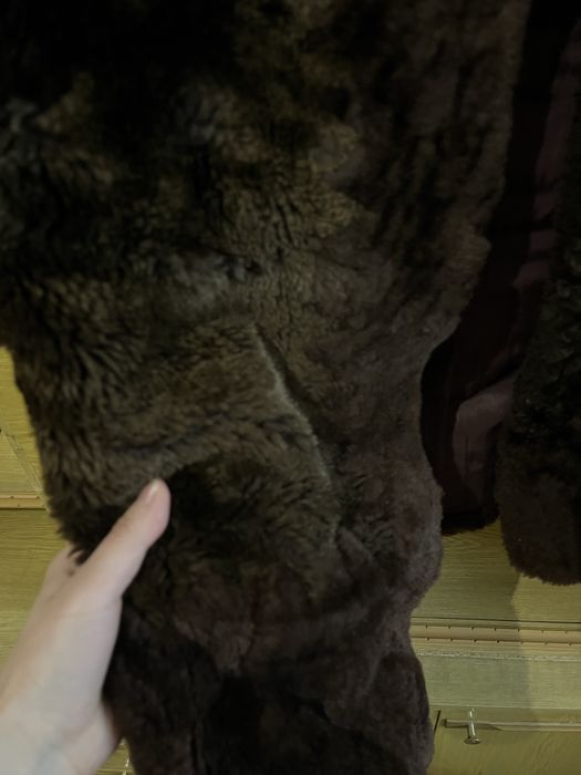 Детская шуба из цигейки