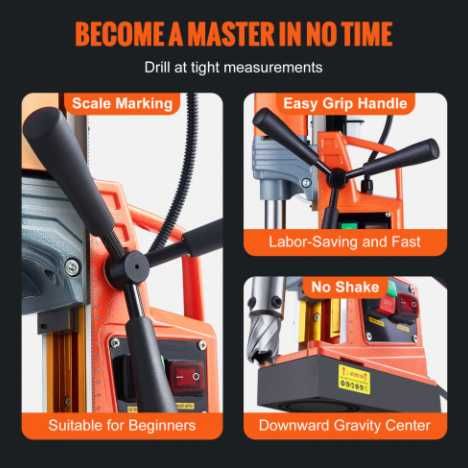 Masina de gaurit cu talpa magnetica