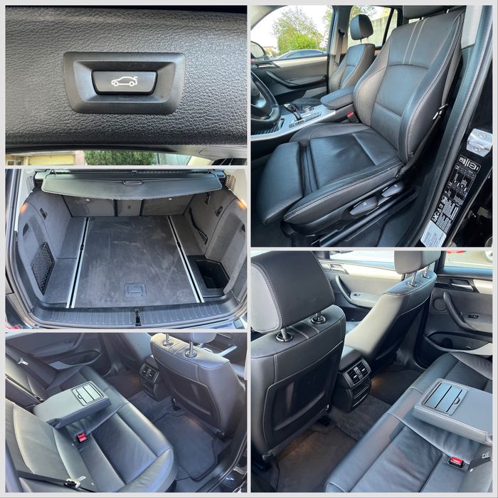 BMW X3/ Facelift / Euro6 / 190Cp / Navi Mare NBT / ShadowLine/ Piele / Top