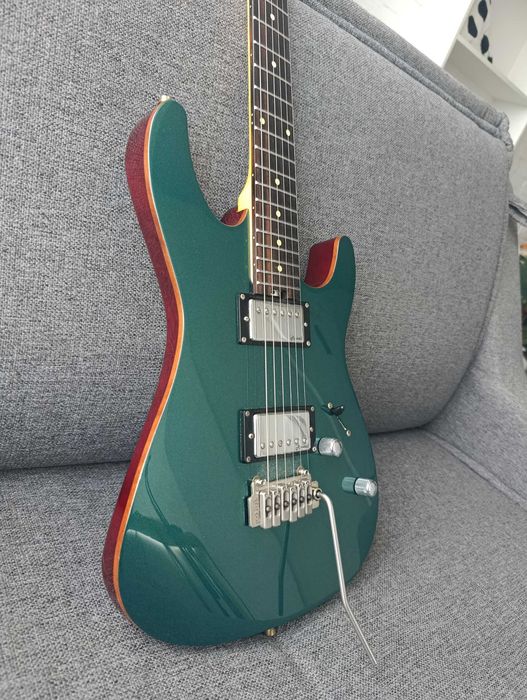Harley Benton Fusion-III HH EB OCT + калъф – почти нова, отлично оборудвана