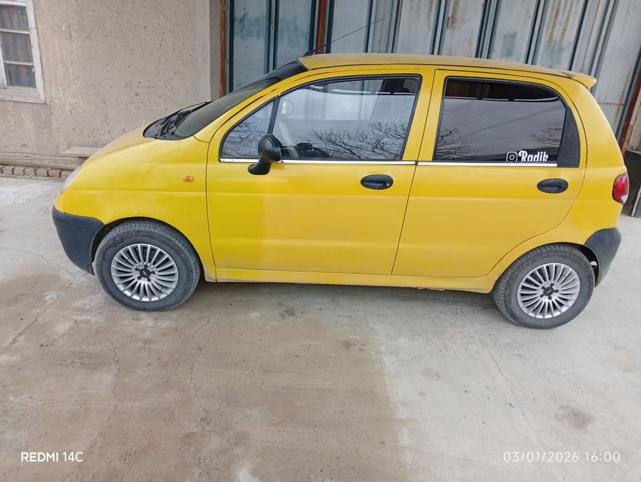 Matiz sariq zo'r xolatda tetik