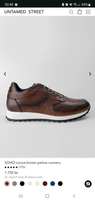 Pantofi Soho Untamed Street
