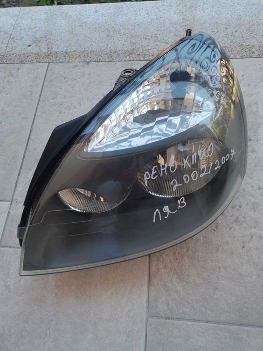 Ляв L Фар Рено Клио/Renault Clio 2003--2007 сив рефлектор оригинален