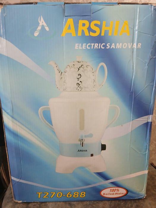 Электросамовар новый.