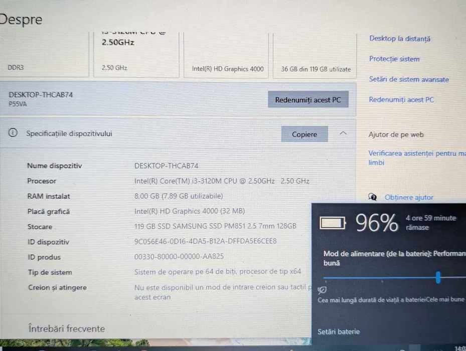 Laptop Asus P55VA
