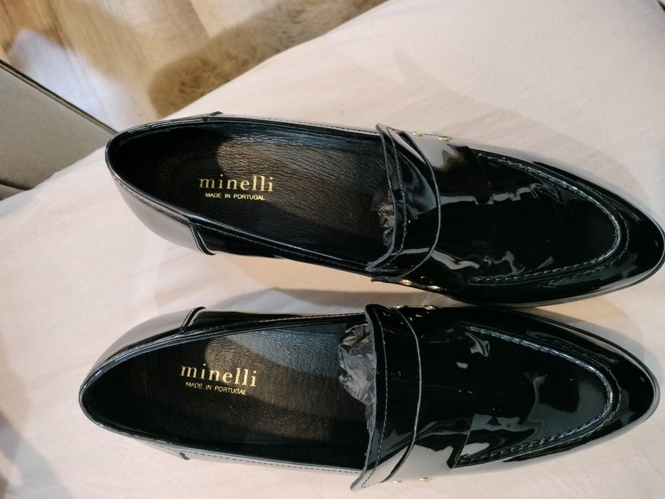 Pantofi dama 40-41 - din piele- Nou