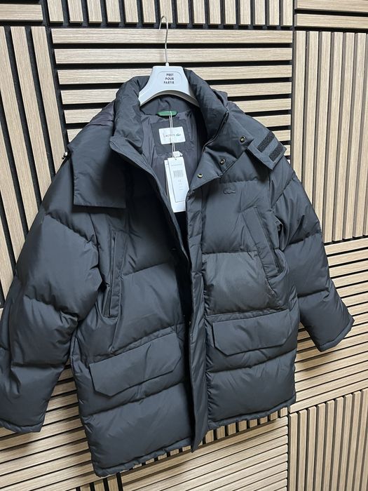 LACOSTE : Down Jacket - НОВО дълго зимно яке с пух размер 52-Л/ХЛ Оригинал