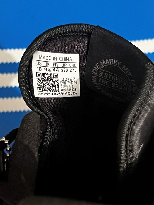 Adidas forum черный 10us