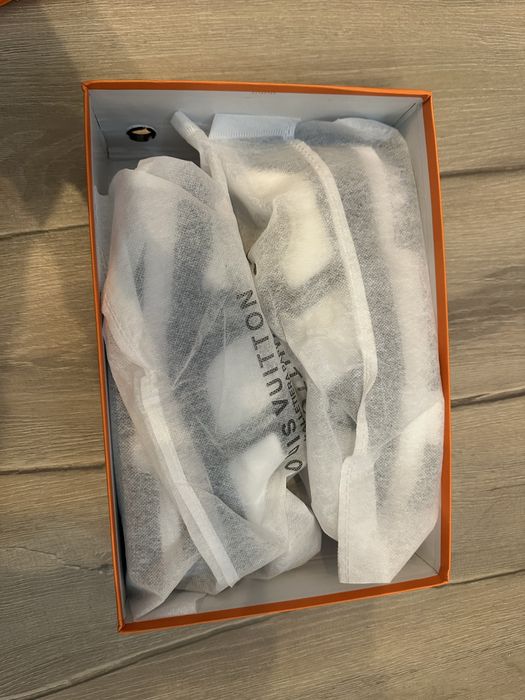 louis vuitton shoes blue sneakers