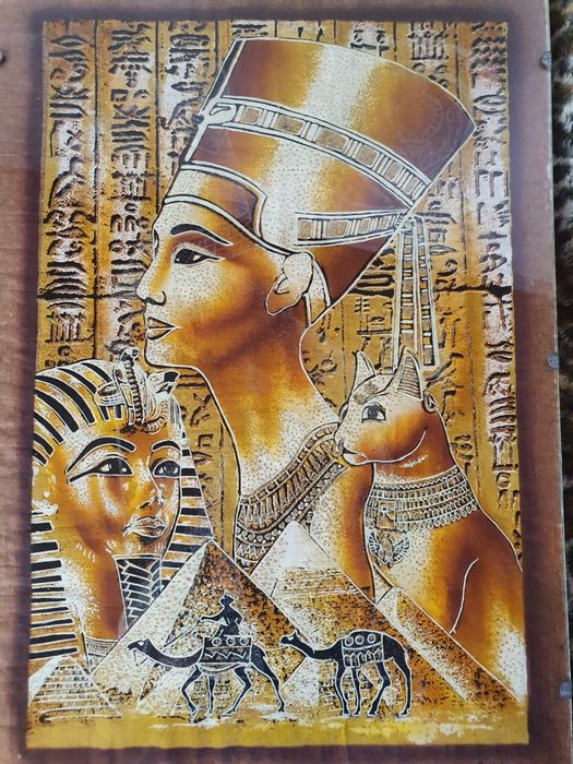 Картина папирус из Египта