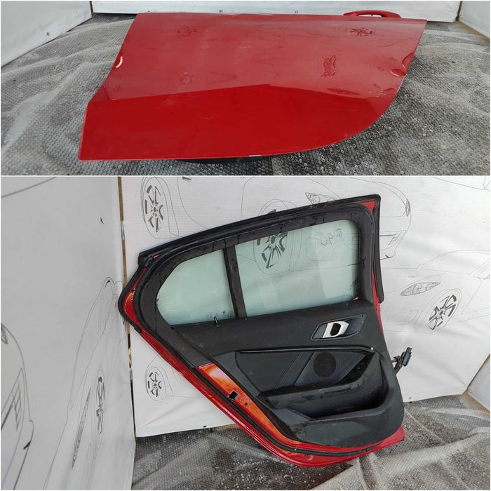 Ușă Spate Stânga BMW Seria 1 F40 Hatchback Roșu (A75) 41528737063 / 8737063 2020 / [2019-2023] / (11Z)