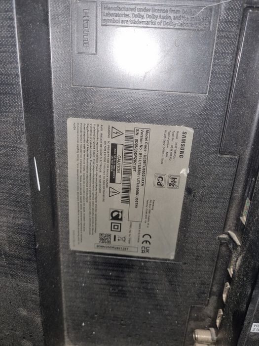 Televizor UE55TU8502U ecran spart