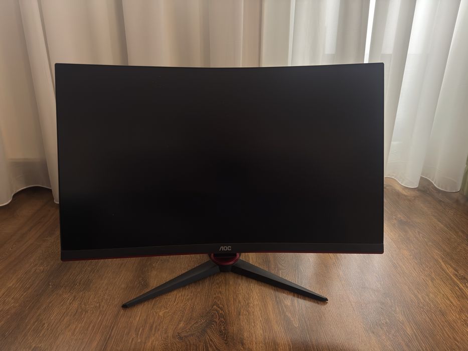 Monitor gaming AOC curbat 165hz 27 inch fullhd