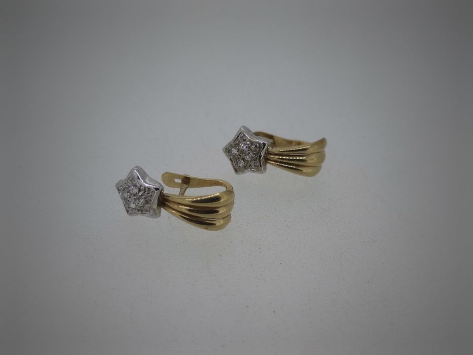 Cercei copii aur 18k 1.64gr (r)