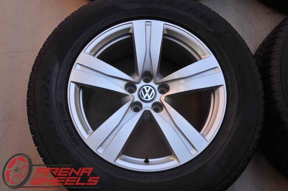 Roti Iarna 18 inch Originale VW Touareg 3 CR Pirelli 255/60 R18