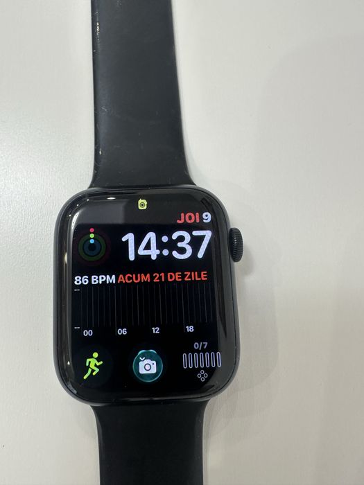 Apple wach seria 7 gps aluminium nou !
