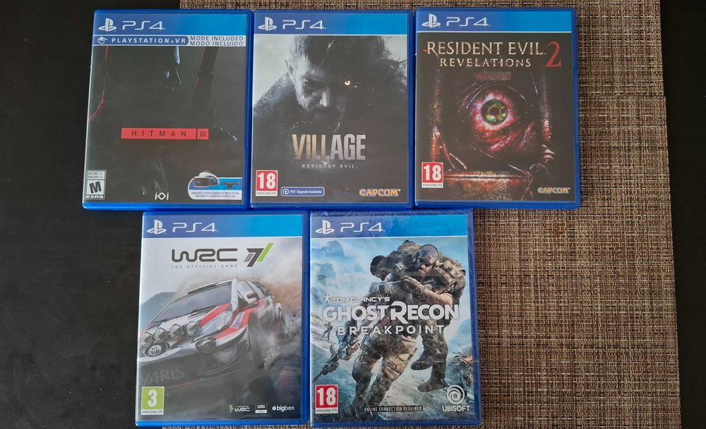 Продавам игри за PS4