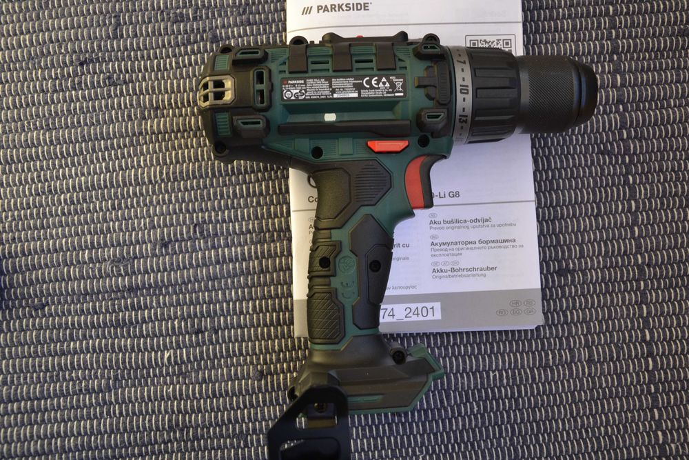 Нов акумулаторен винтоверт Parkside