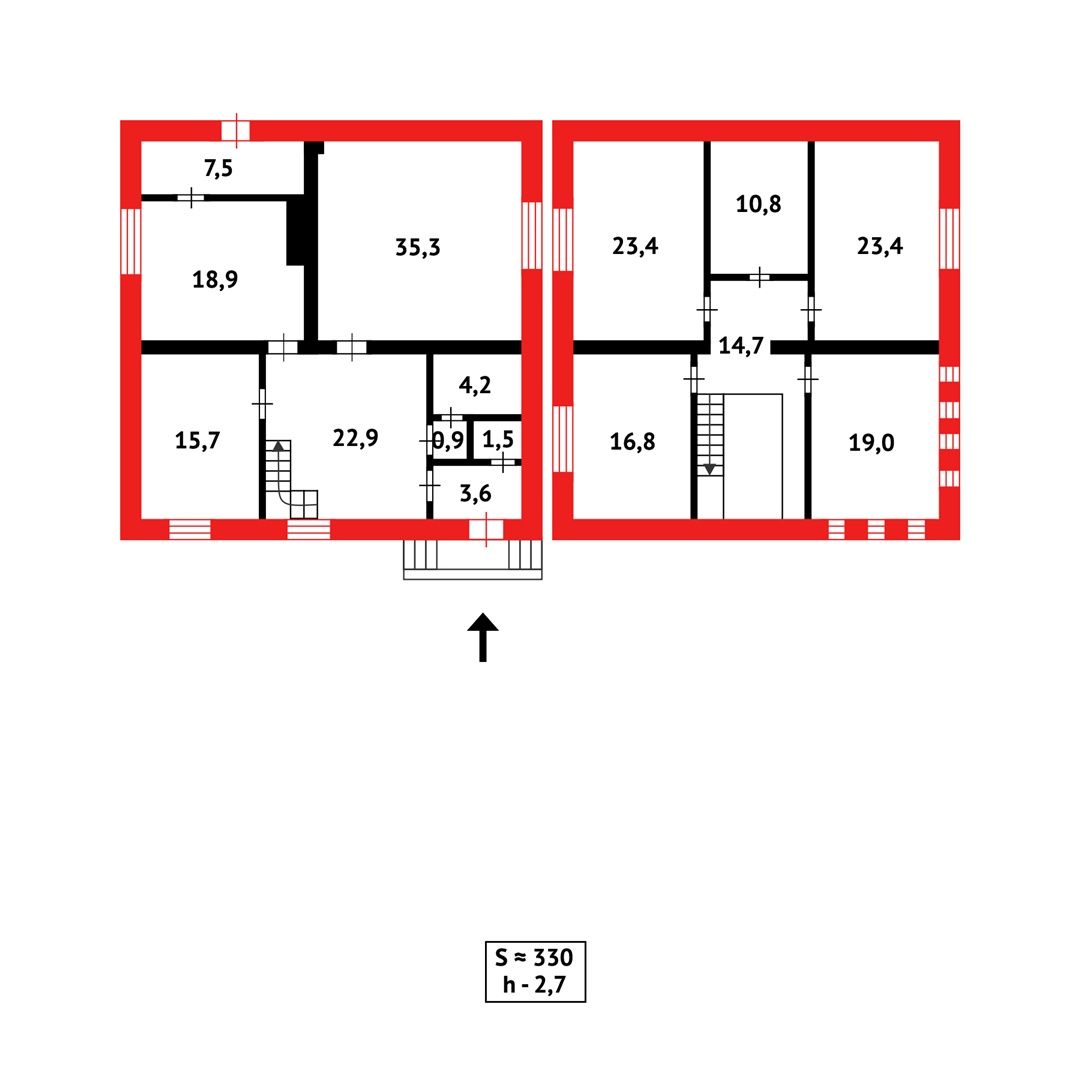 Коттедж 2-ЭТАЖА 2020 года, 220 кв.м., 14 соток, конюшня, г.Абай: 17 500 000  тг. - Продажа домов Абай на Olx