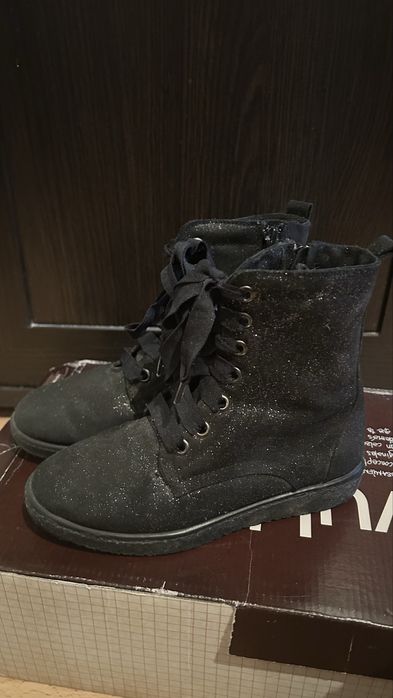 Ботинки на девочку с мехом 31 размер