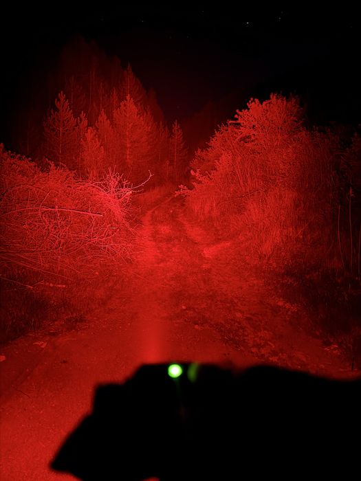 Acebeam H35 | Челник за широко панорамно осветяване | 5 ядра | Бяла и Червена светлина