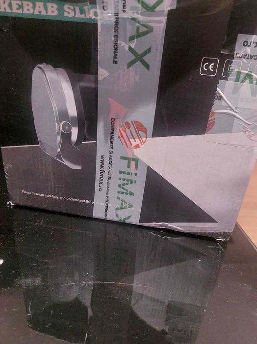 Vand cutit electric pt shaorma,nou.Nefolosit.