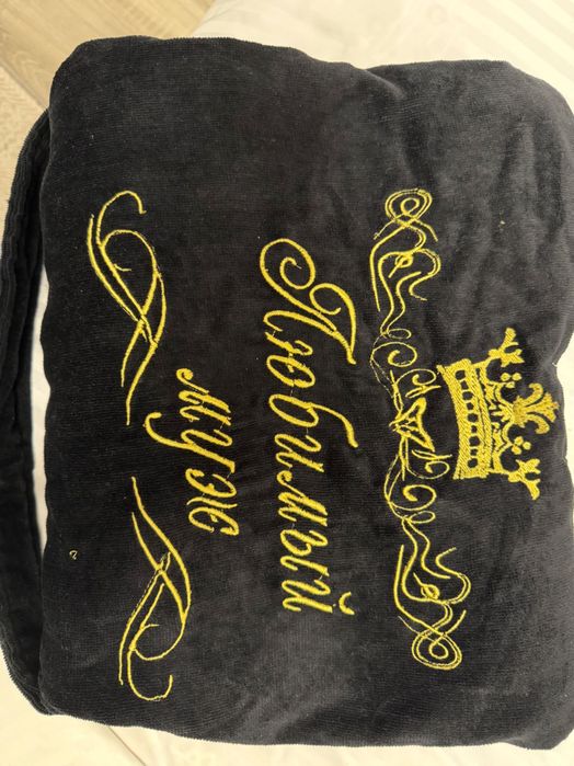 Мужской махровый халат