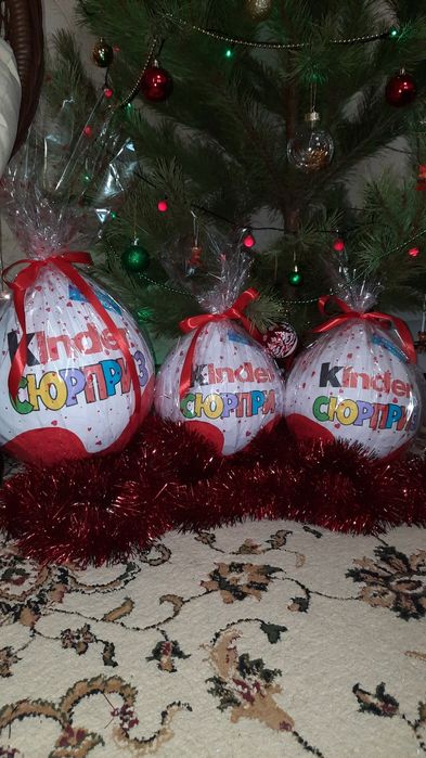 Упаковка яйцо Киндер!