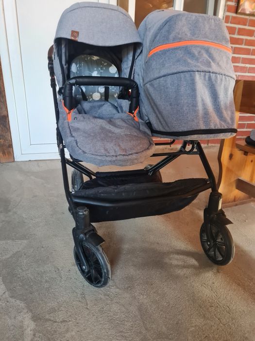 Детска количка за близнаци Dorjan quick twin  3 в 1