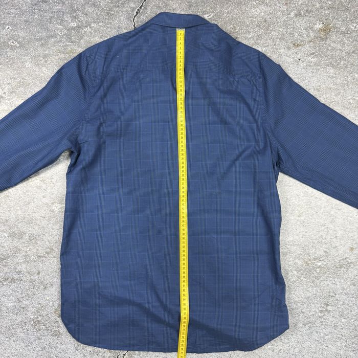 Мъжка риза Calvin Klein – Тъмносиньо каре - Размер М