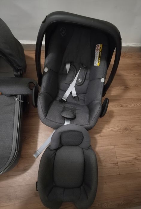 Комбинирана бебешка количка Maxi-Cosi Nova 3в1 Пълен Комплект + Аксесоари