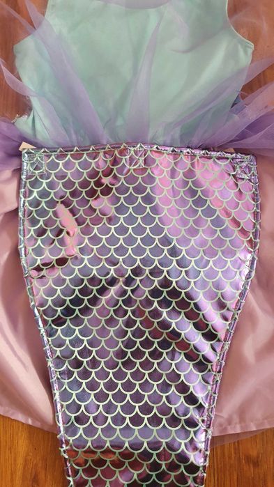 Платье русалочки 110-116см, оригинал.