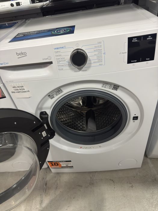 Mașină de spălat rufe 9kg Beko BM14WFU39410 – bPRO 500, factura si garantie 12 luni