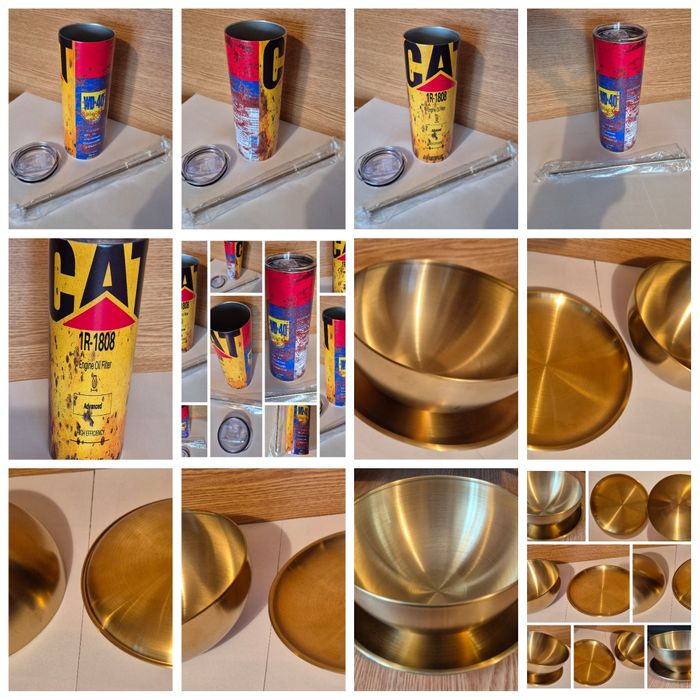 Termos/Pahar termic/cană+Bol/farfurie oțel inoxidabil